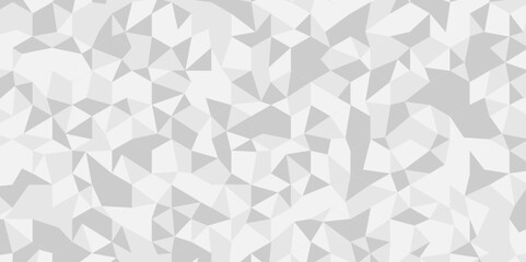 	
Abstract gray and white chain rough triangular low polygon backdrop background. Abstract geometric pattern gray and white Polygon Mosaic triangle Background, business and corporate background.