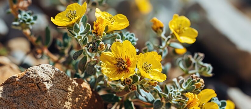 Tribulus terrestris is a global, drought-tolerant plant.