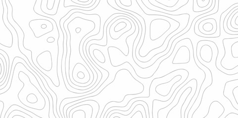 Abstract background with waves Geographic mountain relief. Abstract lines background. Contour maps. Vector illustration, Topo contour map on white background, Topographic contour lines.