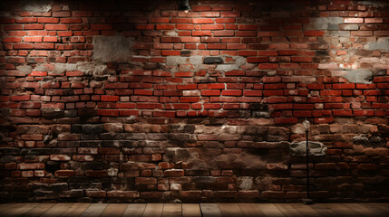 brick wall for background
