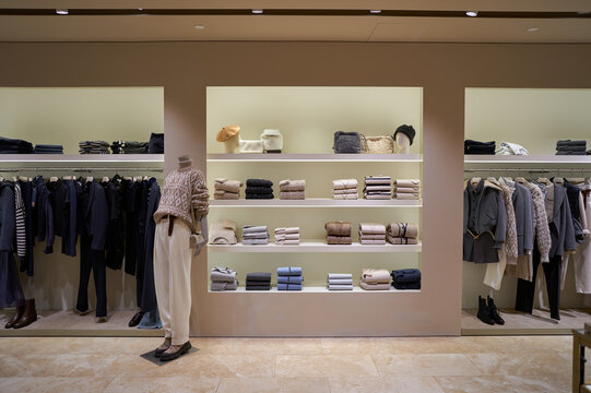 SINGAPORE - NOVEMBER 06, 2023: Brunello Cucinelli store at Paragon. Brunello Cucinelli is an Italian luxury fashion brand which sells menswear, women's wear and accessories