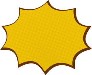 Boom comic explosion