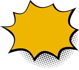 Boom comic explosion