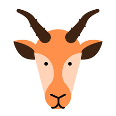 Antelope Icon Design Vector