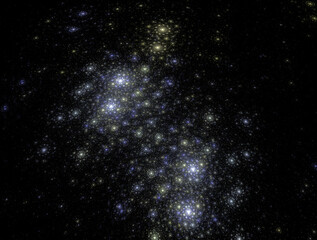 Imaginatory fractal abstract background Image