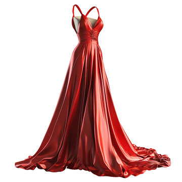 Evening dress, PNG file, isolated image