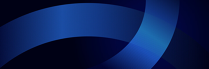 elegant dark background with glowing lines