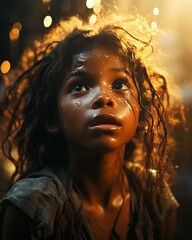 Award-winning picture of a girl surviving on hard times. African Culture, Incredible expressions. Amazing pictures.
