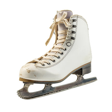 Ice skate, PNG file, isolated image