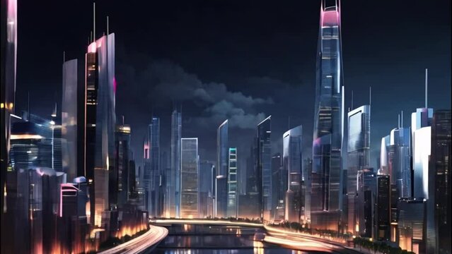skyscraper city technology business network