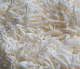 close up of shredded coconut wallpaper