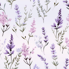 Spring Floral Seamless Pattern for Wallpapers, Backgrounds etc