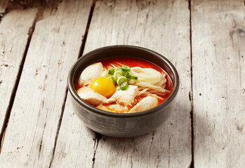   Soft Tofu Stew , Korean food