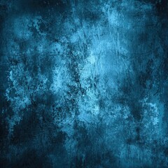 Fototapeta na wymiar Background Grunge Texture in the Color Classic Blue created with Generative AI Technology