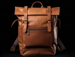 Trendy Backpack Mockup for Fashion and Travel - AI Generated