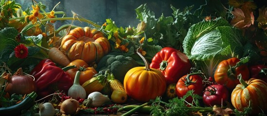World celebration of vegetables