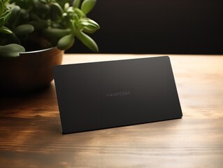 Professional Business Card Mockup - AI Generated