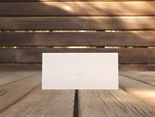 Professional Business Card Mockup - AI Generated