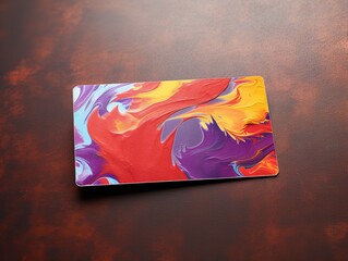 Professional Business Card Mockup - AI Generated