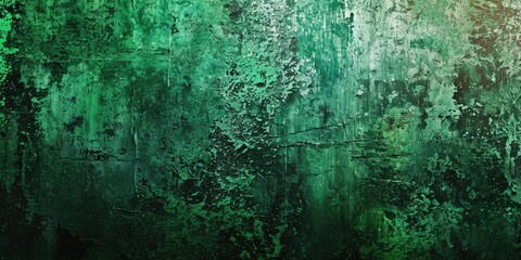 Background Grunge Texture in the Color Greenery created with Generative AI Technology