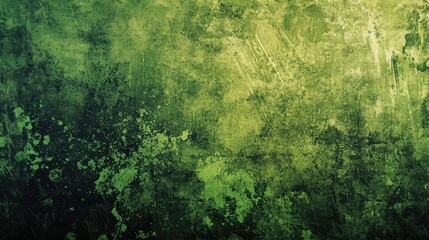 Background Grunge Texture in the Color Greenery created with Generative AI Technology - obrazy, fototapety, plakaty