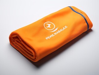 Naklejka premium Functional Gym Towel Mockup for Fitness and Sports - AI Generated