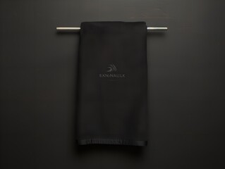 Functional Gym Towel Mockup for Fitness and Sports - AI Generated - obrazy, fototapety, plakaty