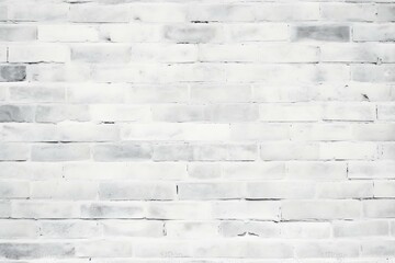 Minimalist White Brick Wall