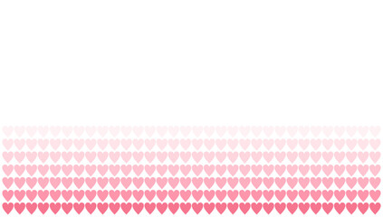 Seamless pattern with hearts background card banner frame card for valentine and wedding, pink heart love