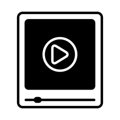 Multimedia icon. Video Player icon