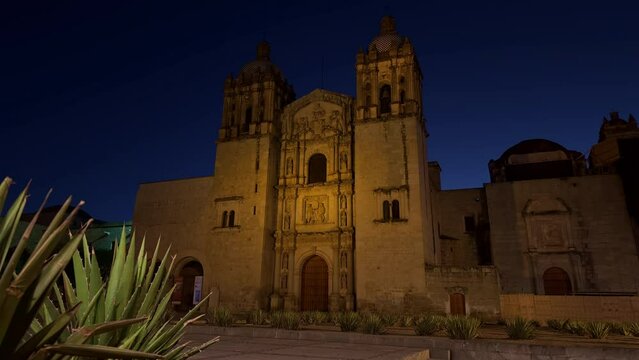 Church of Santo Domingo de Guzman in Oaxaca city, Mexico.