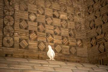 The dove at Ismail Samani Mausoleum or Samanid Mausoleum