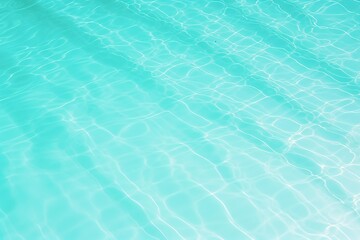 Obraz premium Close up of swimming pool blue water.