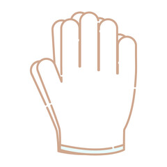 シンプルな軍手★PNG