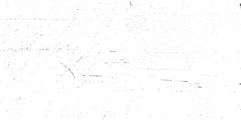 Scattered black stains and scratches on a white wall surface. Dark design background surface. Gray printing element