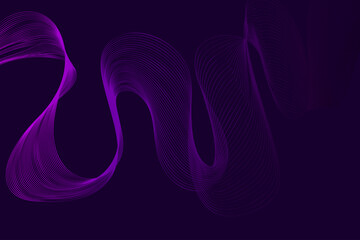 abstract Future Modern Wave Background