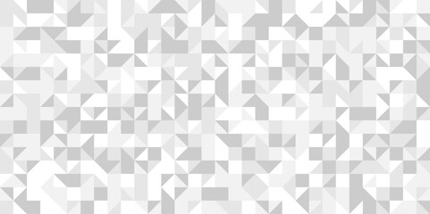 Abstract geometric background. Triangular wallpaper vector design. Minimalist empty triangles pattern halftone monochrome cover. Modern digital graphic background