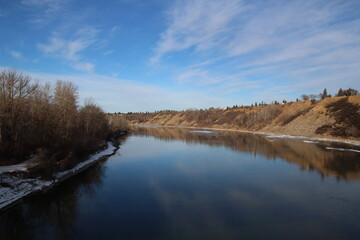 January On The River, Gold Bar Park, Edmonton, Alberta