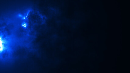 Fototapeta na wymiar background with space, wave background, stars, sky background, blue lightning, blue glow