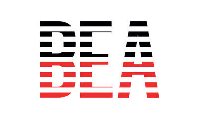 BEA three initial letter iconic line negative space minimal logo design vector template. monogram, abstract, wordmark, business, typography, minimalist, brand, company, flat, modern, unique, simple