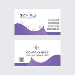 Vector Modern Business Card Template 