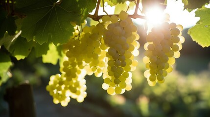 Fototapeta premium autumn leaves in the sunlight