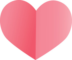 heart pink,   paper cut , Valentins day