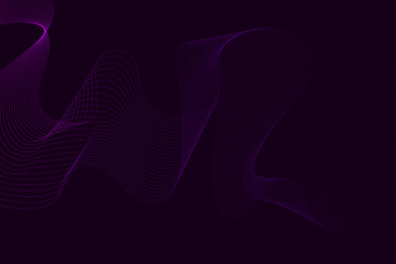 abstract Future Modern Wave Background