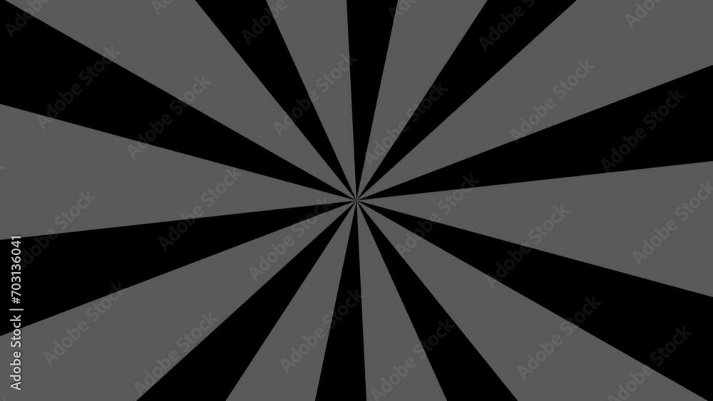 Poster spiral geometric abstract 2d animation spin visual effect shape pattern background optical illusion 