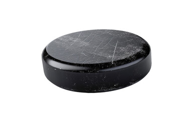 Puck On Transparent Background.