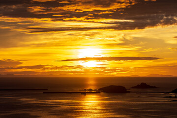 長崎の夕陽