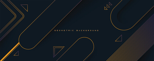 Abstract geometric shape background. Dynamic template design for banner, poster, web.