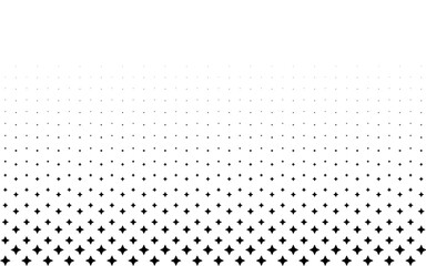 black and white fading geometric abstract background - obrazy, fototapety, plakaty