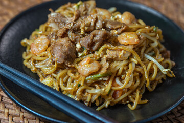 焼きそばの写真素材